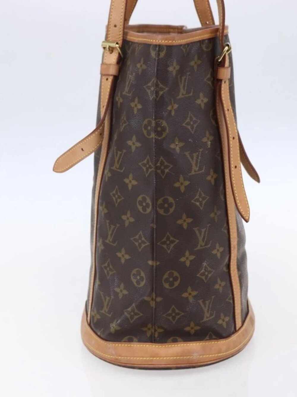 LOUIS VUITTON Monogram Bucket GM Shoulder Bag M42236 LV Auth 153920 - Picture 3 of 16